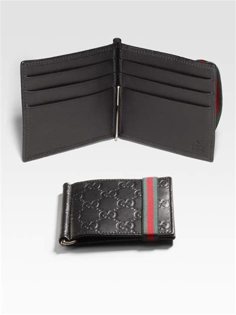 Gucci wallet money clip